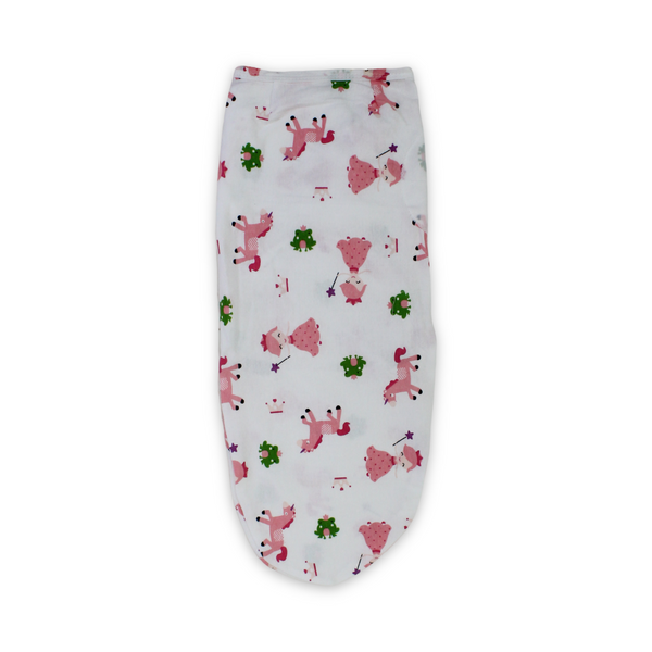Cotton Baby Swaddle – Princess & Unicorn Print