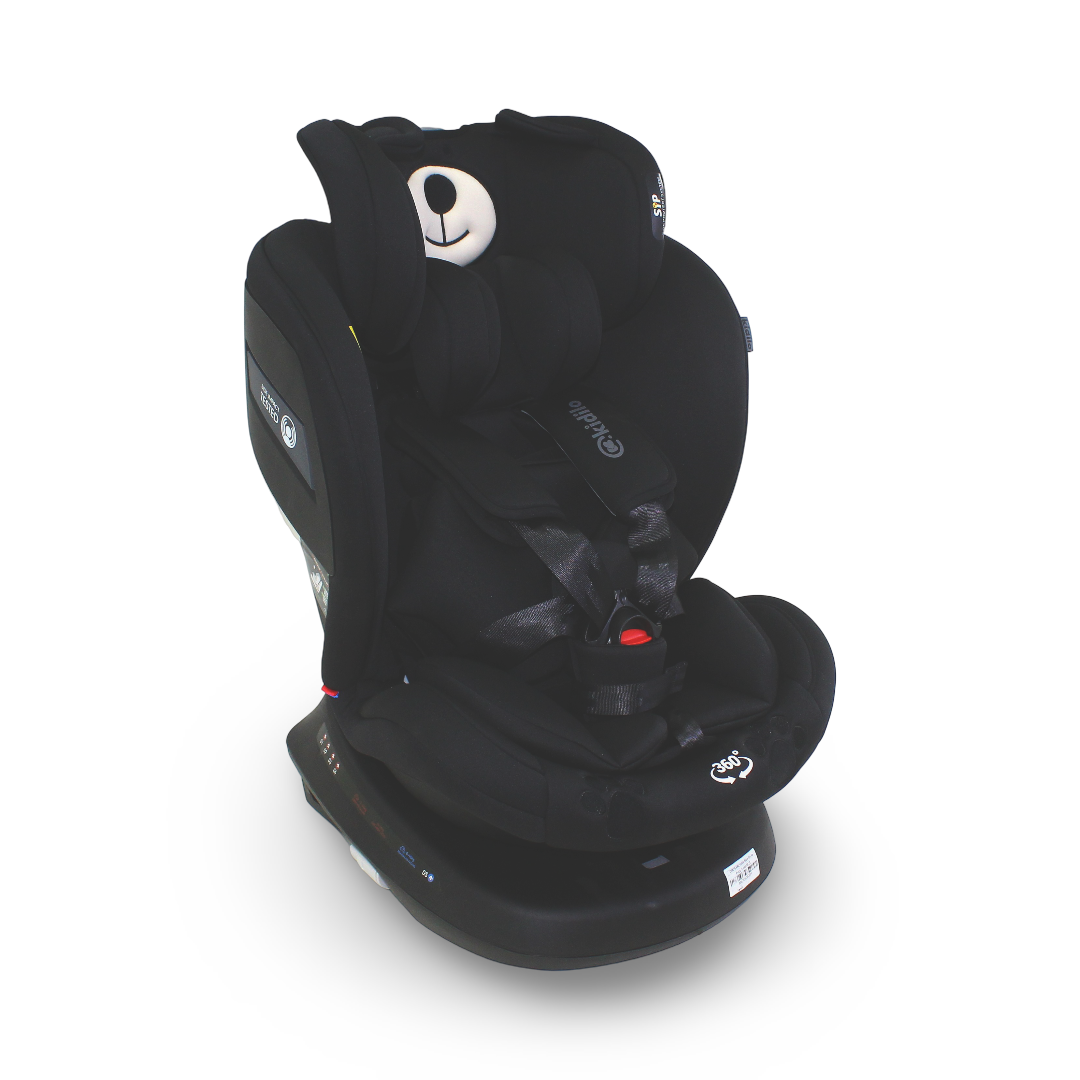 Kidilo Baby Car Seat 360° Rotation – Black