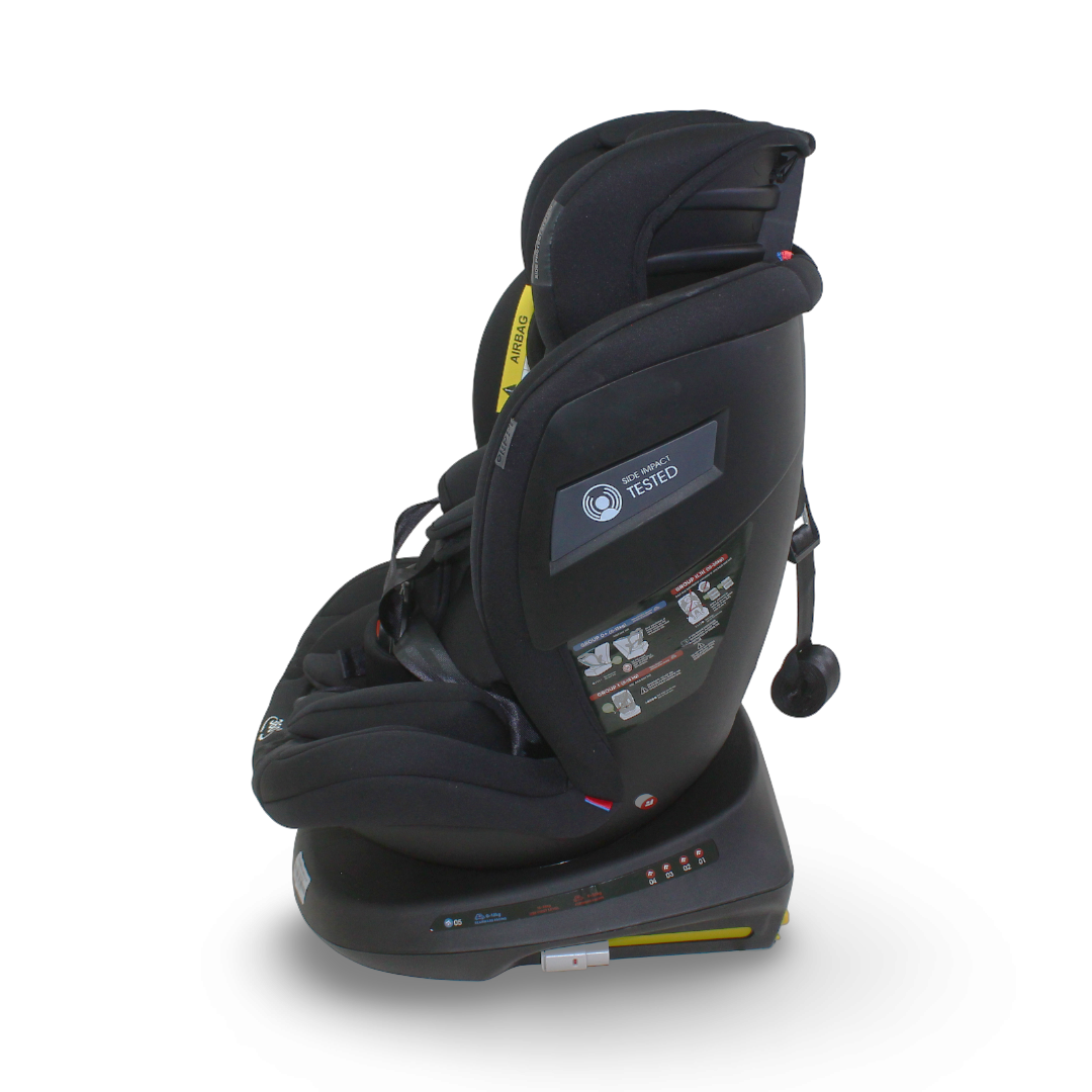Kidilo Baby Car Seat 360° Rotation – Black