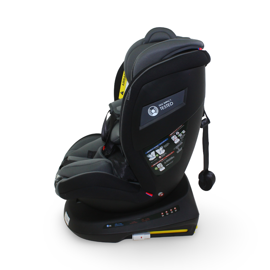 Kidilo Baby Car Seat 360° Rotation – Grey