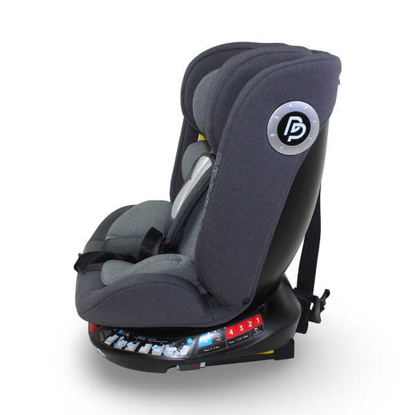 Kidilo Baby Car Seat 360° Rotation – Dark Grey