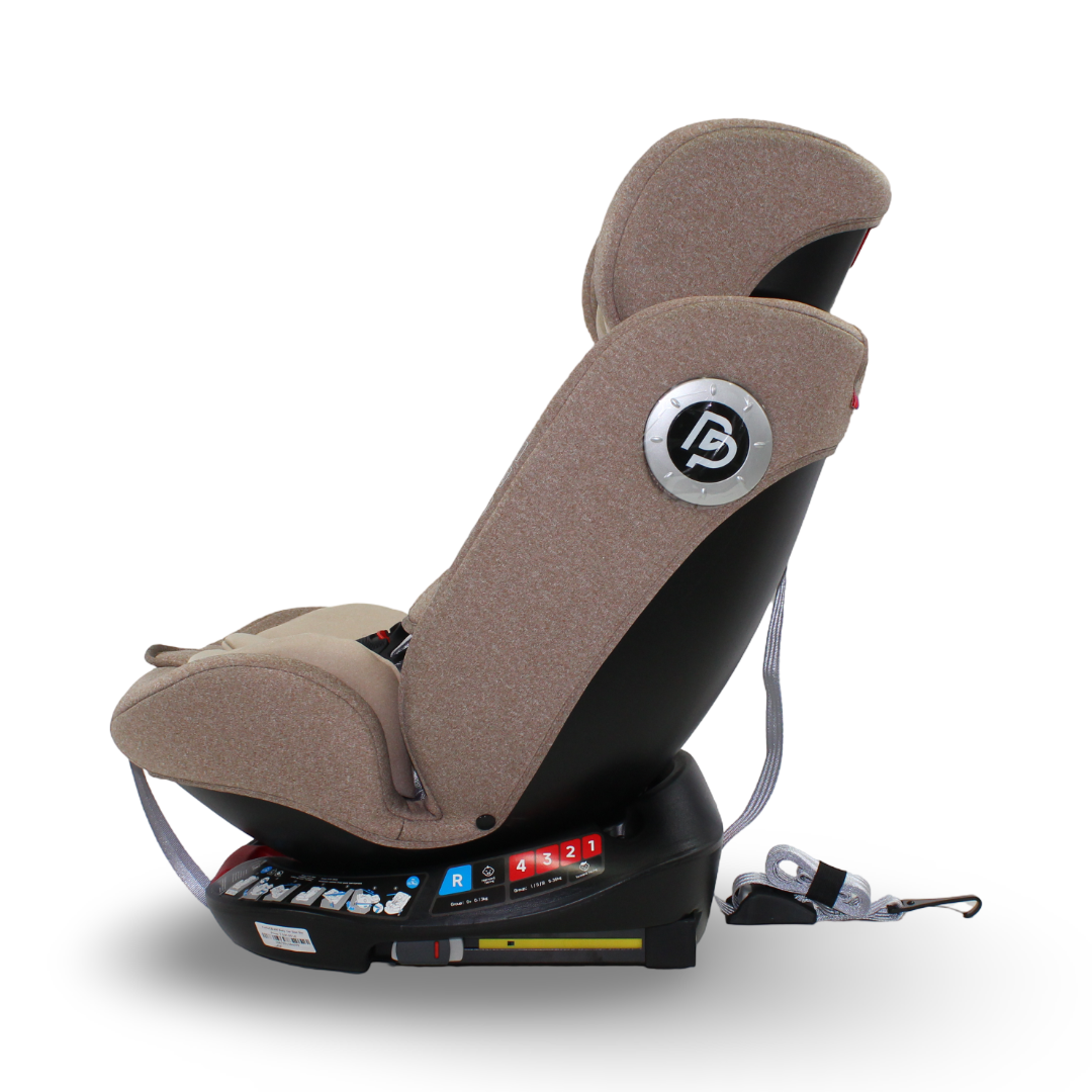 Kidilo Popypapa 360° Rotating Baby Car Seat – Beige