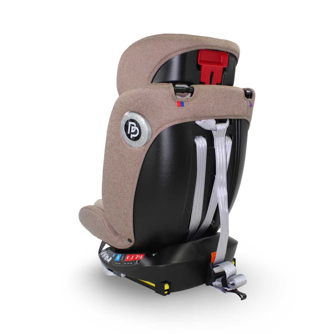 Kidilo Popypapa 360° Rotating Baby Car Seat – Beige