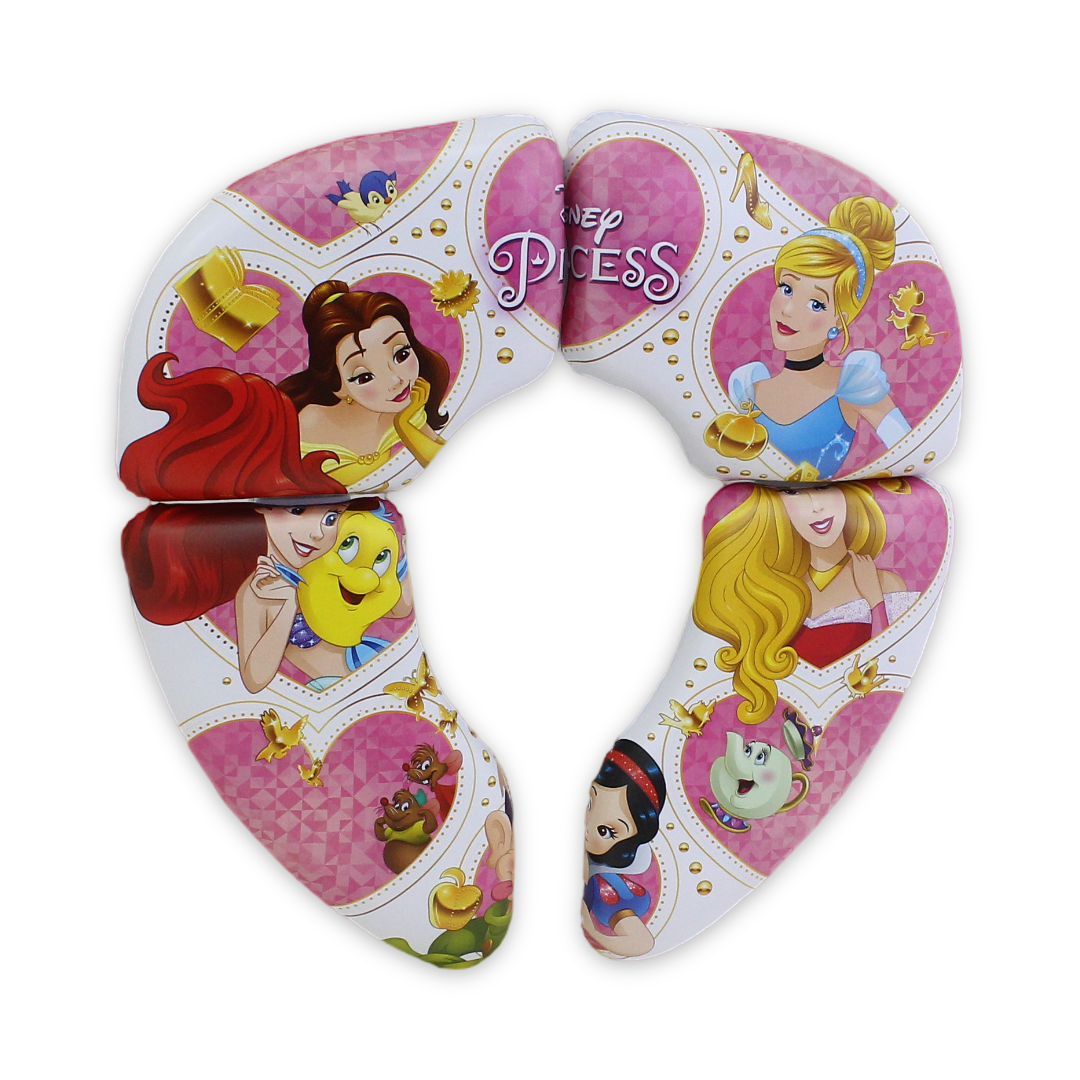 Cushie Traveler Folding Padded Potty Seat – Princess Print