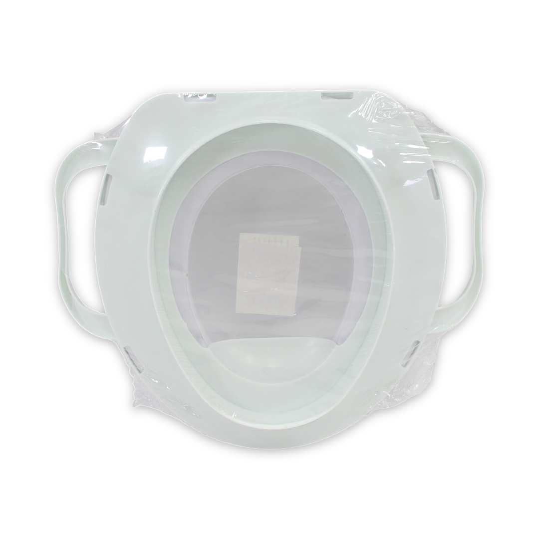 Baby Potty Training Seat – White with Space Print