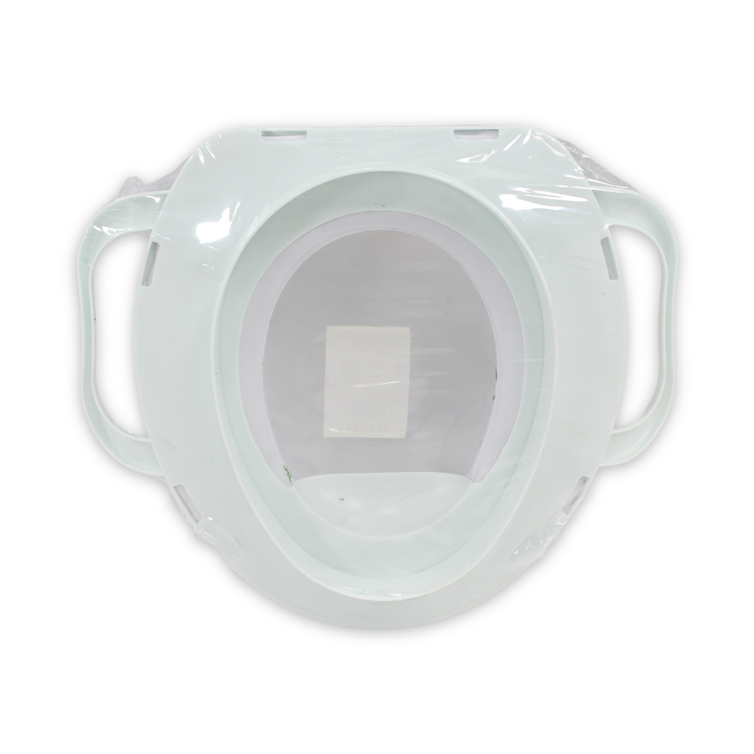 Baby Potty Training Seat – White with Marine Animals Print