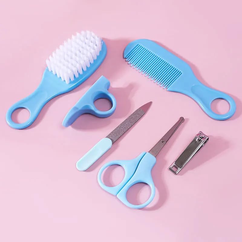 Baby Daily Nail & Hair Care Set – 6 Pieces