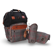 LeQueen Diaper Bag – Black & Gold