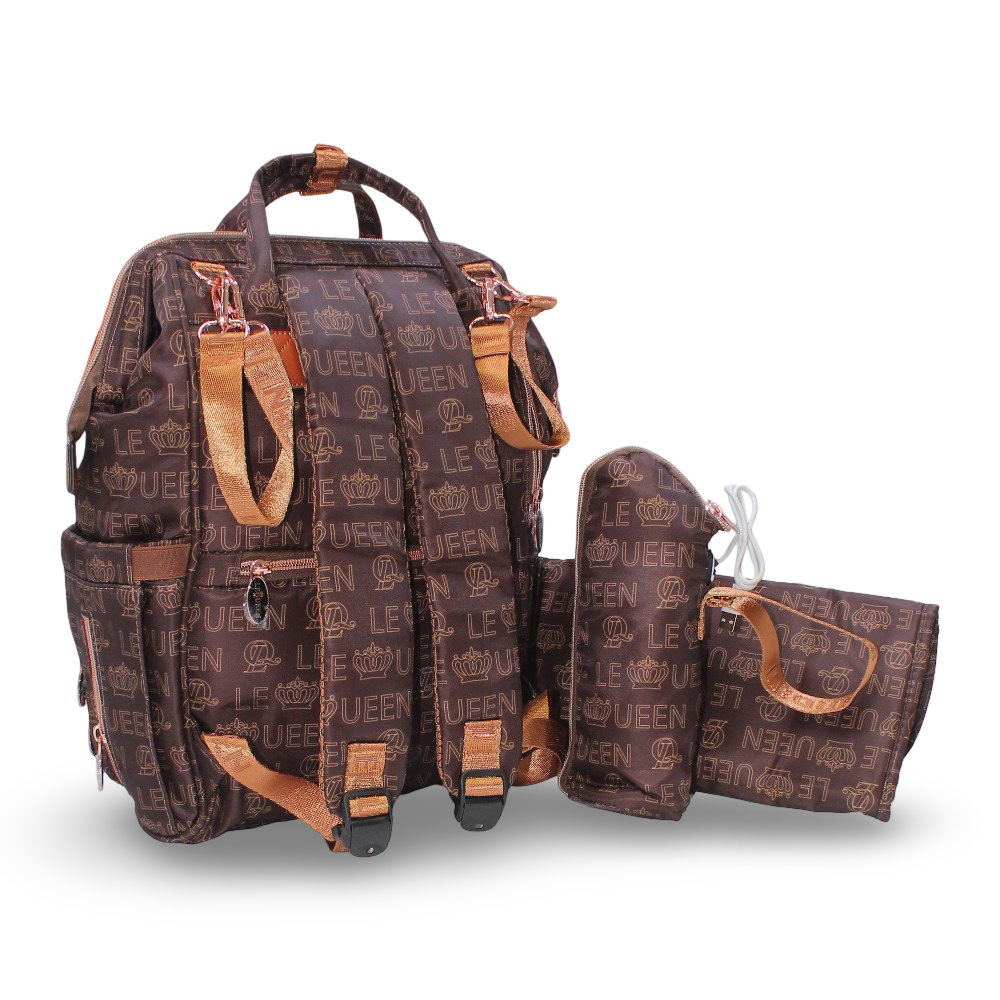 LeQueen Diaper Bag – Gold