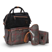 LeQueen New Cover Diaper Bag – Black & Gold