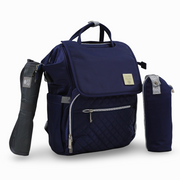 LeQueen Diamond 7th Edition Soft Waterproof Diaper Bag - Dark Blue