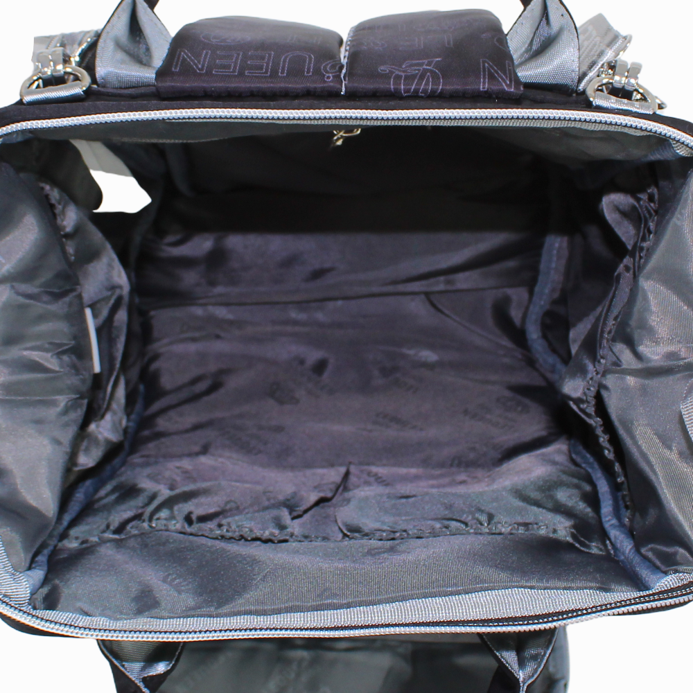 LeQueen Diamond 7th Special Edition Soft Waterproof Diaper Bag - Black