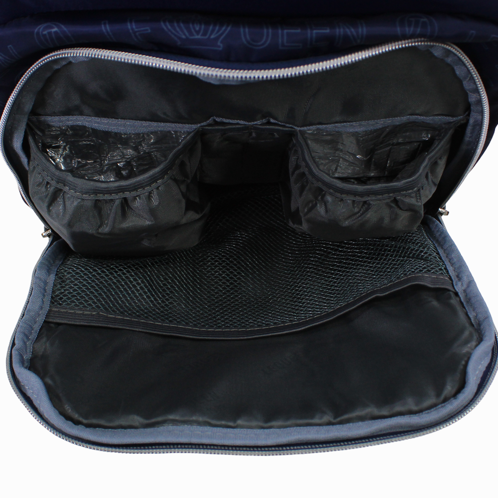 LeQueen Diamond 7th Special Edition Soft Waterproof Diaper Bag - Navy Blue
