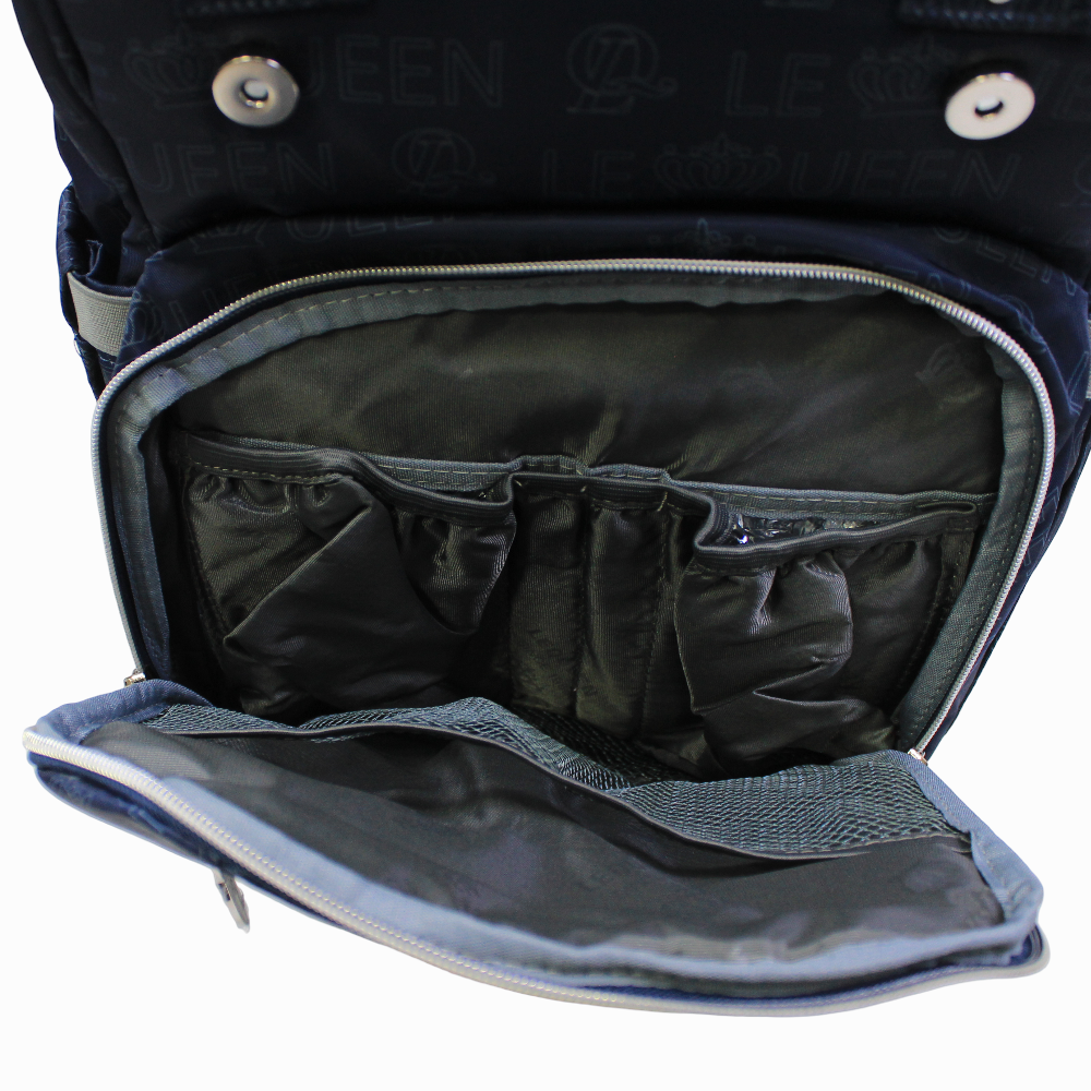 LeQueen Diamond 8th Special Edition Soft Waterproof Diaper Bag - Blue