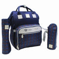 LeQueen Diamond 8th Special Edition Soft Waterproof Diaper Bag - Blue