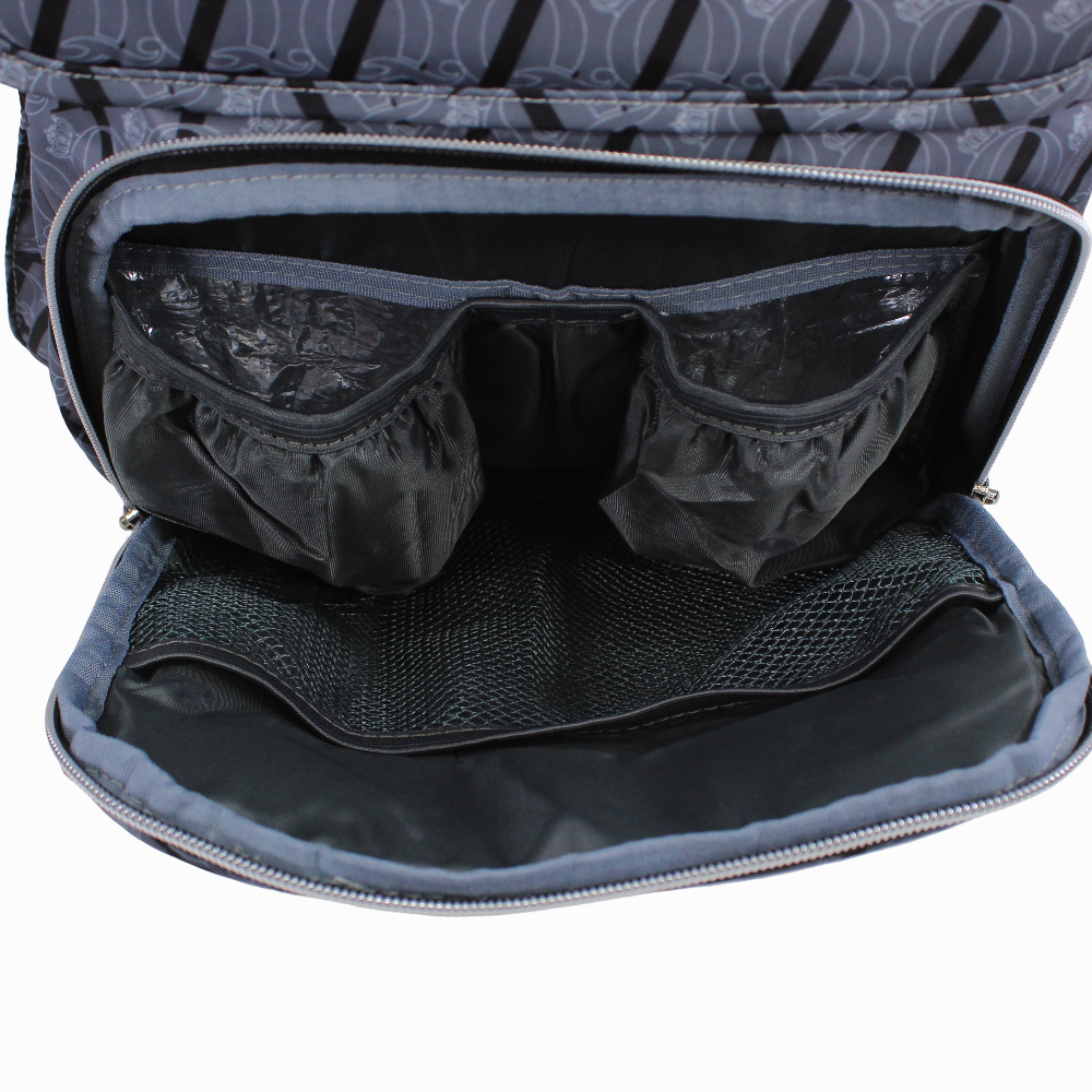 LeQueen Diamond 8th Special Edition Soft Waterproof Diaper Bag - Grey