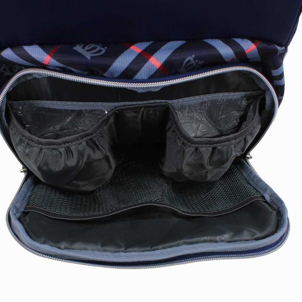 LeQueen Diamond 8th Special Edition Soft Waterproof Diaper Bag - Navy Blue