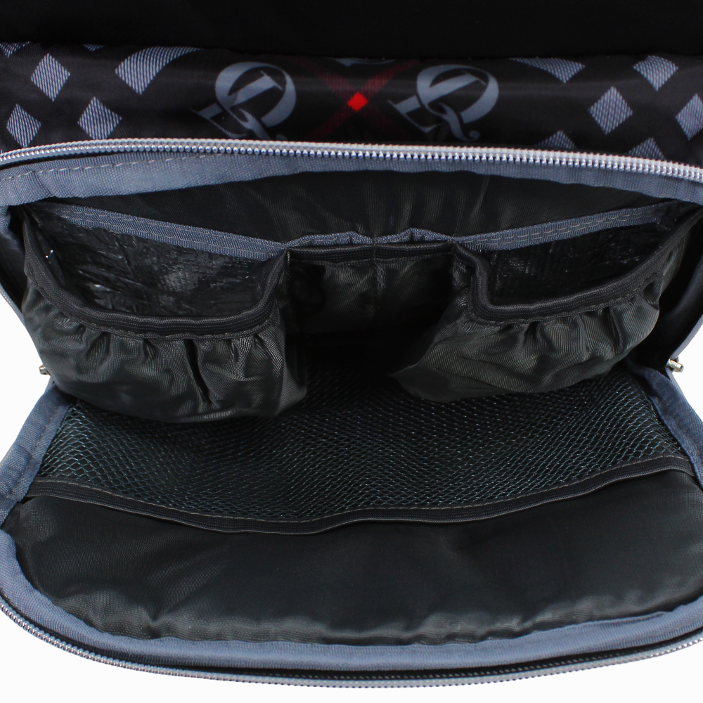 LeQueen Diamond 8th Special Edition Soft Waterproof Diaper Bag - Black