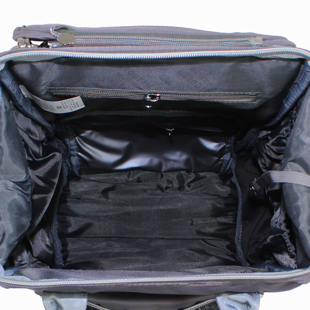 LeQueen Diamond 7th Edition Soft Waterproof Diaper Bag - Grey