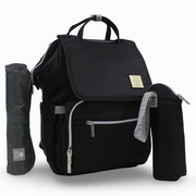 LeQueen Diamond 7th Edition Soft Waterproof Diaper Bag - Black