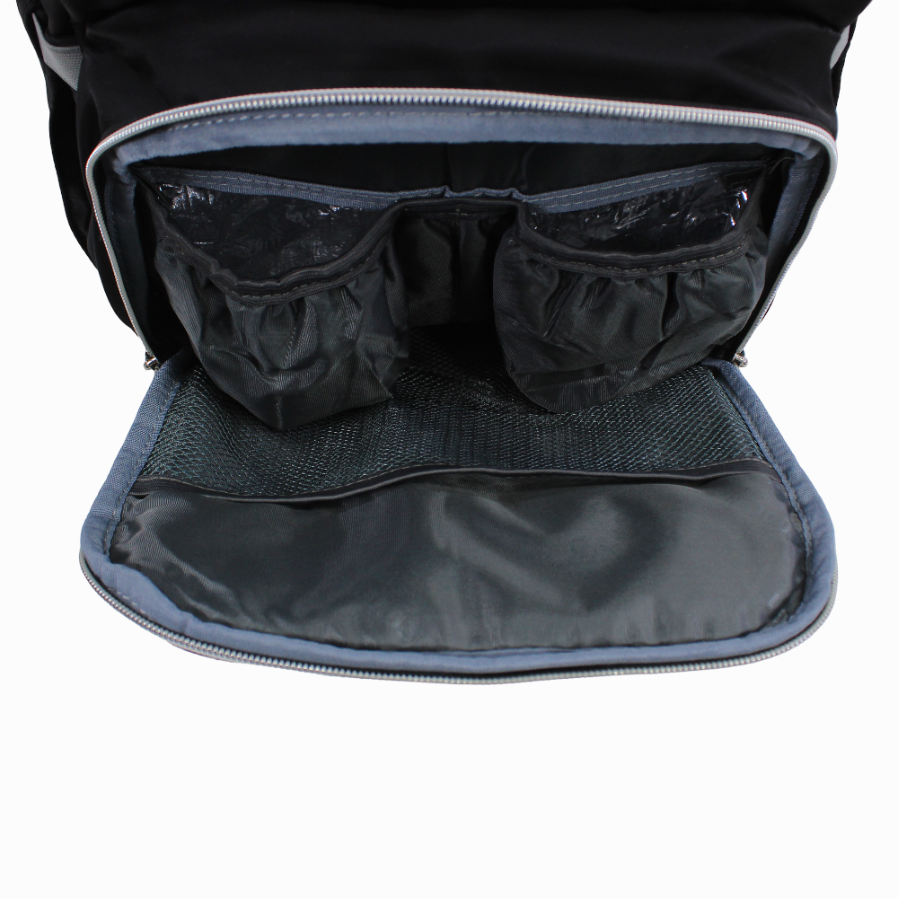 LeQueen Diamond 7th Edition Soft Waterproof Diaper Bag - Black