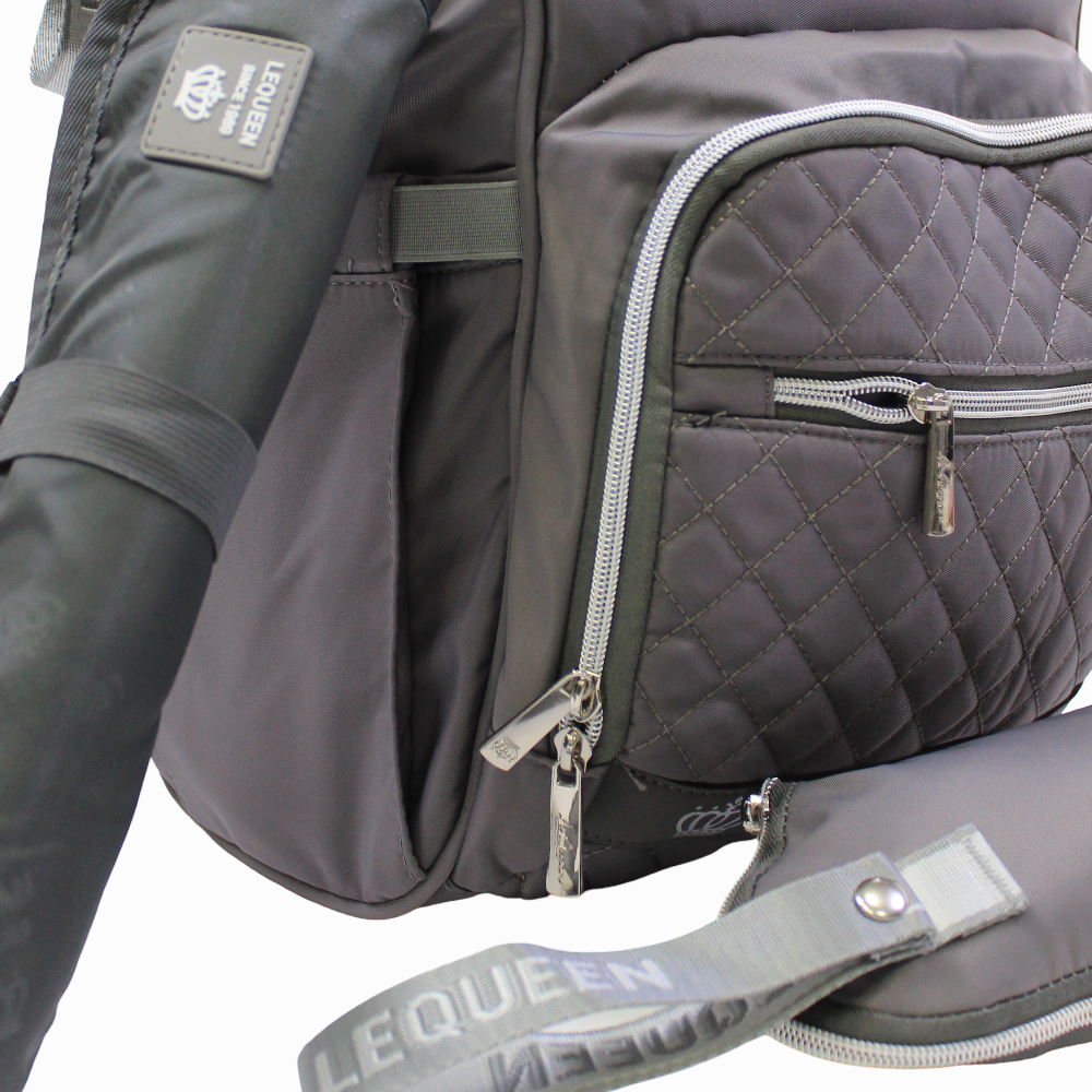 LeQueen Diamond 7th Edition Soft Waterproof Diaper Bag - Grey