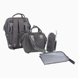 Lequeen Diamond 7TH Special Edition Soft Waterproof Original Diaper Bag - Grey