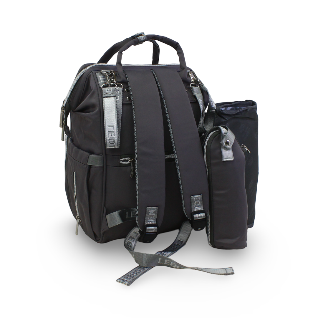 LeQueen 7th Generation Diaper Bag Set – Gray