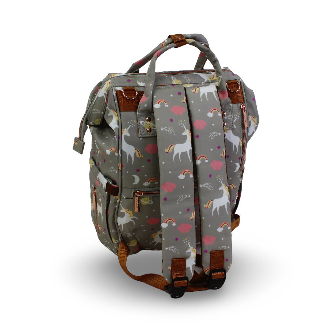 LeQueen Diaper Bag Backpack – Unicorn Print