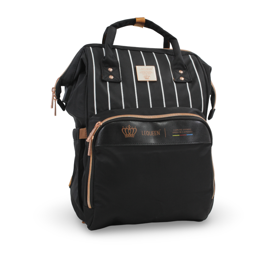LeQueen 8th Generation Classic Diaper Bag – Black