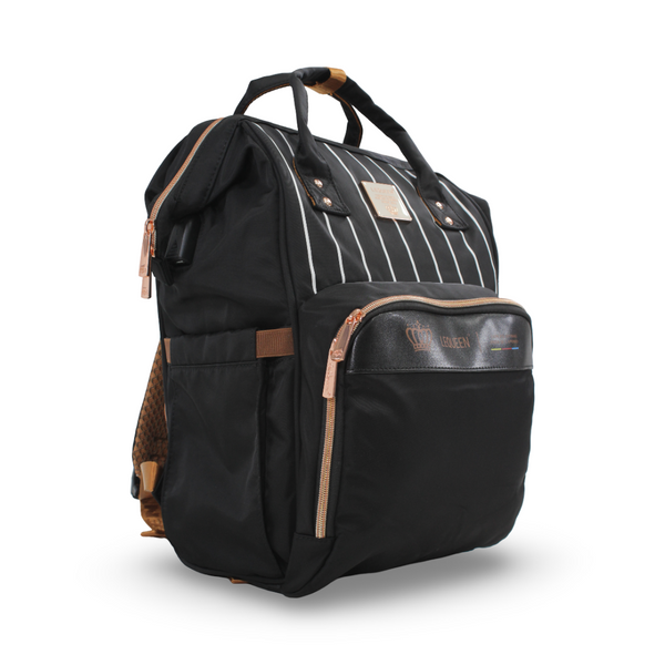 LeQueen 8th Generation Classic Diaper Bag – Black