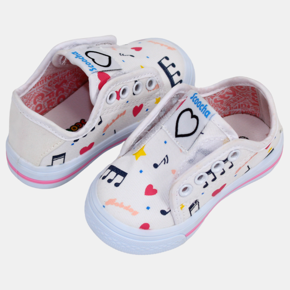 Baby Girls' Multicolored Sneakers