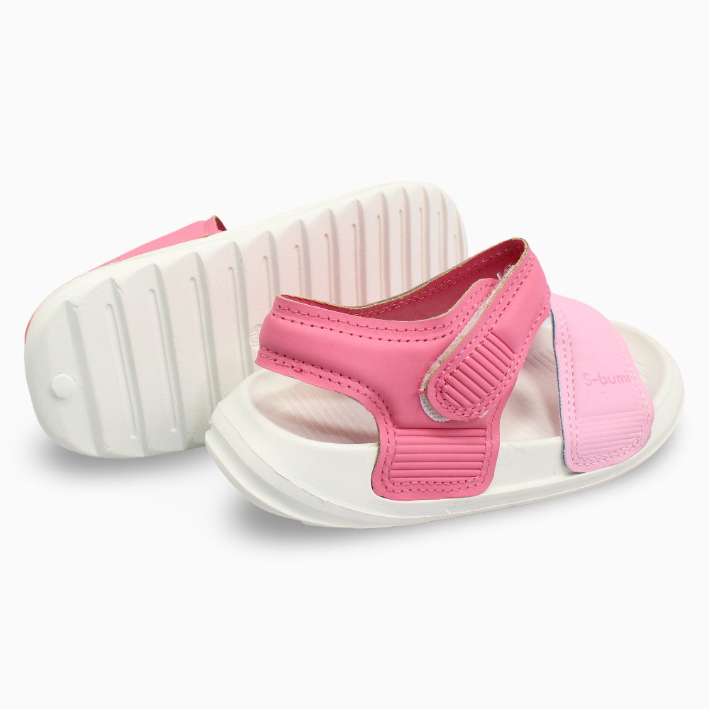 Girls Leather Sandals – Fuchsia