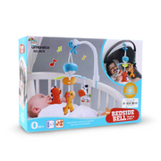 Umbrella Baby Musical Crib Mobile with Hanging Animal Toys