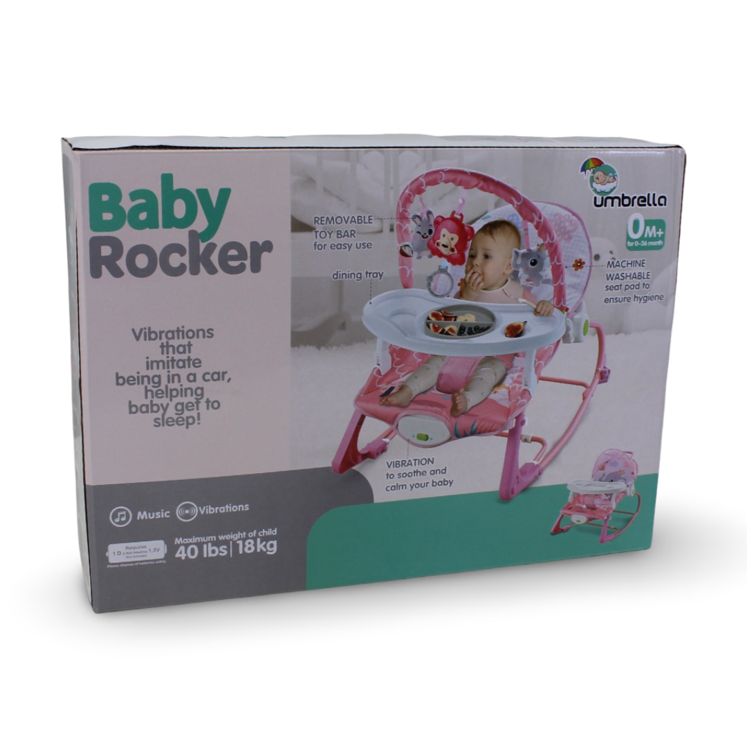 Umbrella Multifunctional Baby Rocker and Bouncer – Mint