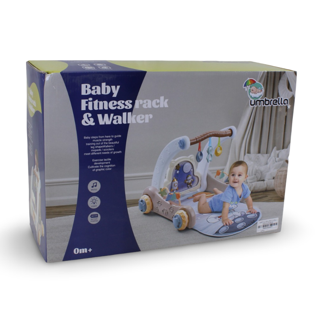 Umbrella Baby Fitness Rack & Walker – Grey