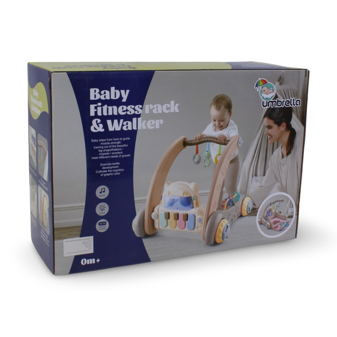 Umbrella Baby Fitness Rack & Walker – Grey
