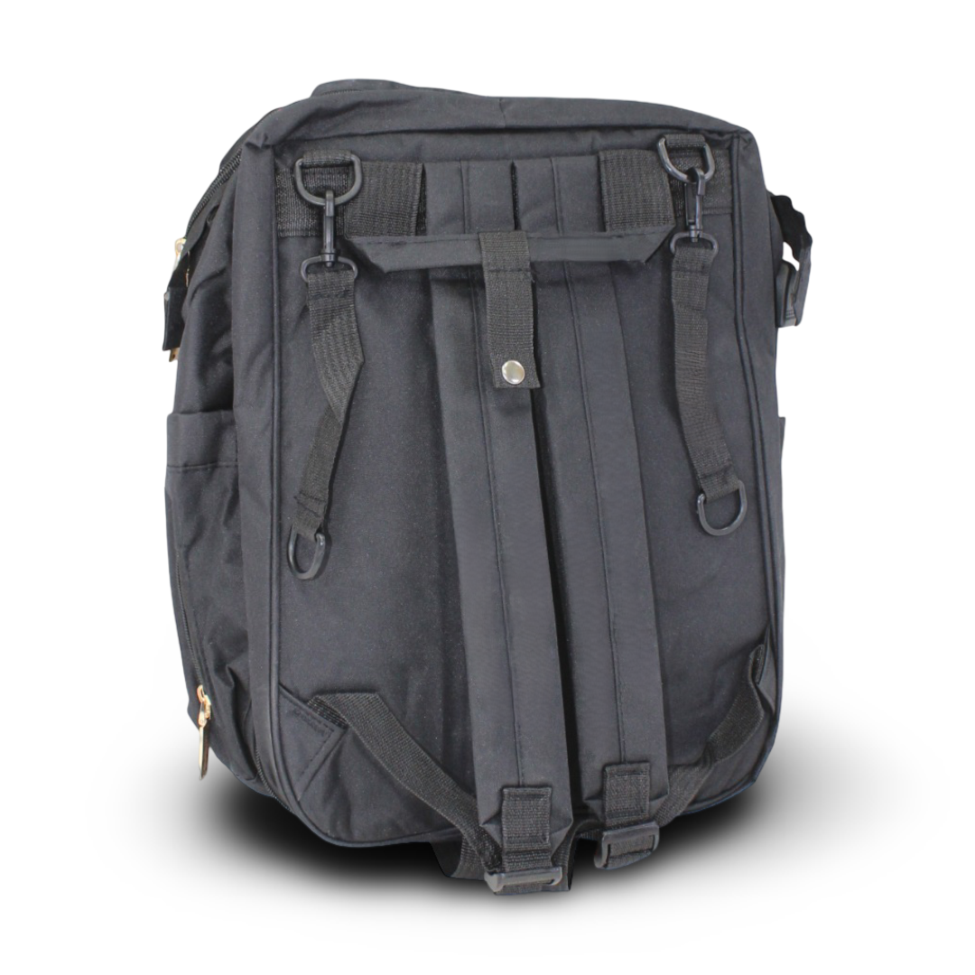 Umbrella Diaper Bag Backpack – Black