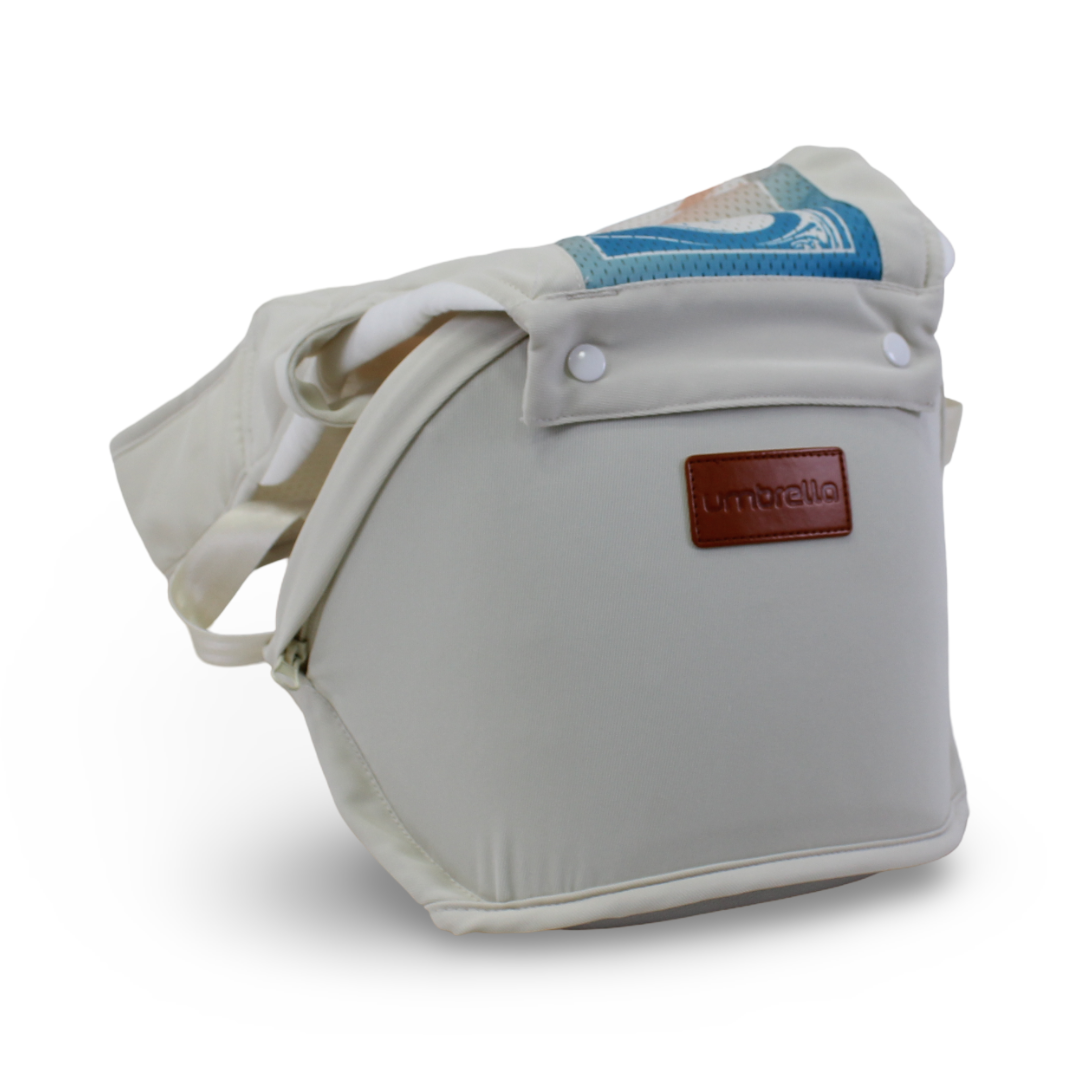 Umbrella Upsy Daisy Smart Hip Seat Baby Carrier – Beige - Baby Essentials