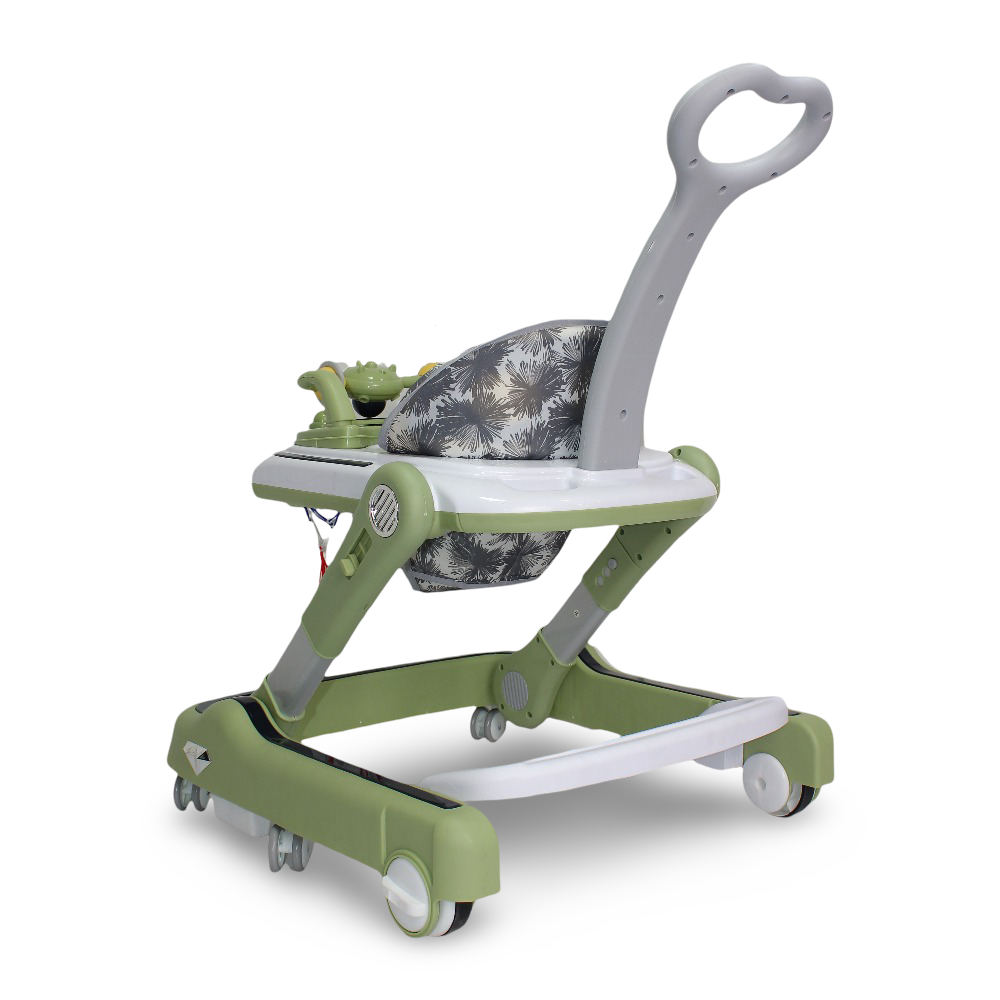 First Step Baby Walker with Basketball Hoop - Mint