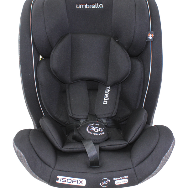 Umbrella ISOFIX 360° Car Seat – Black