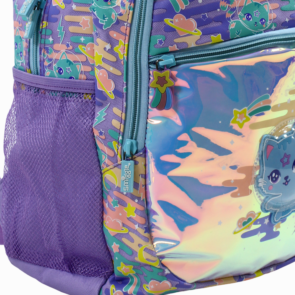 Smiggle Sequin Cat Backpack – 17 Inches