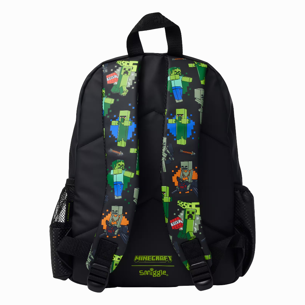 Smiggle Minecraft Junior Character Backpack – 15 Inches