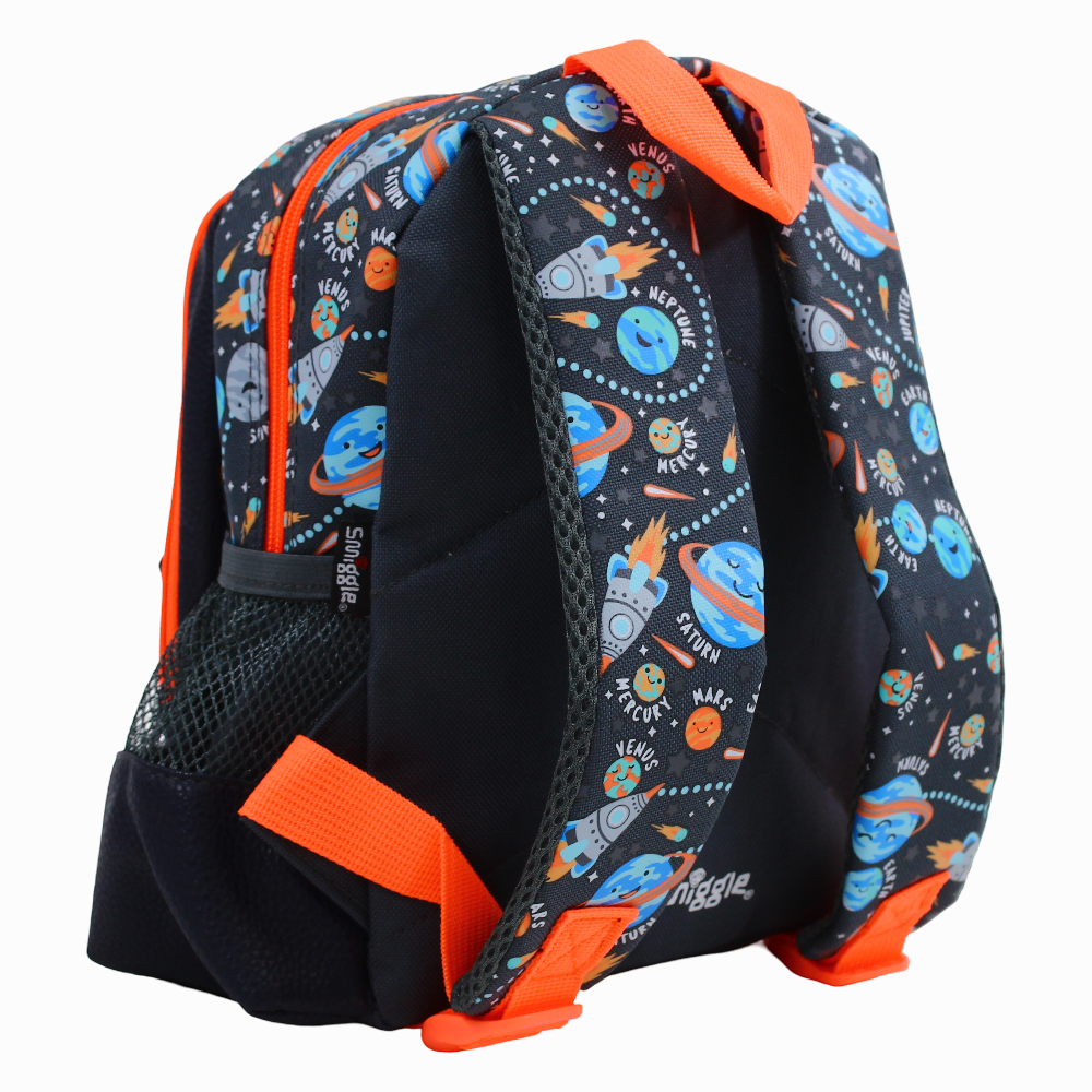 Smiggle Black Space Teeny Tiny Backpack – 12 Inches
