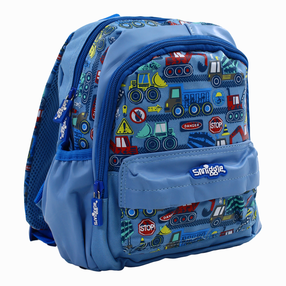 Smiggle Vehicles Teeny Tiny Backpack – 12 Inches