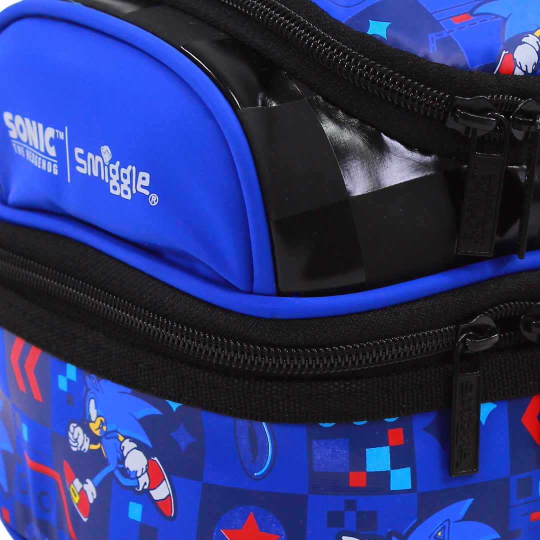 Smiggle Sonic The Hedgehog Lunch Bag – Blue