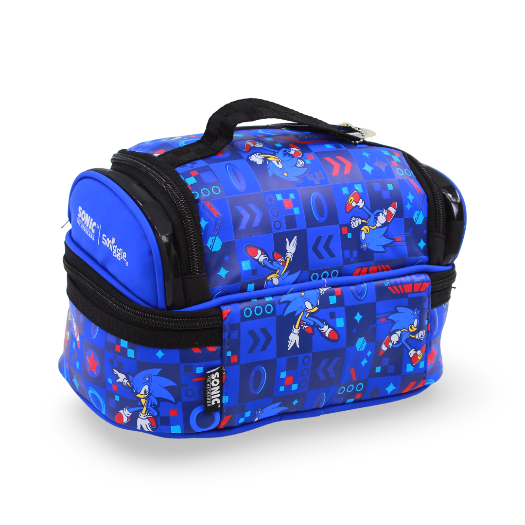 Smiggle Sonic The Hedgehog Lunch Bag – Blue
