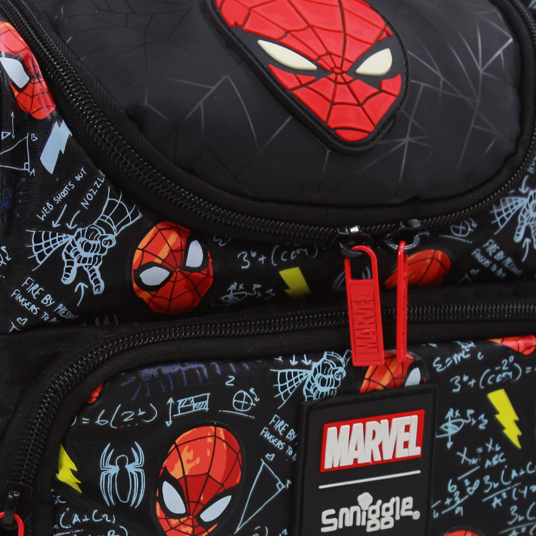 Smiggle Marvel Spider-Man Lunch Bag – Black