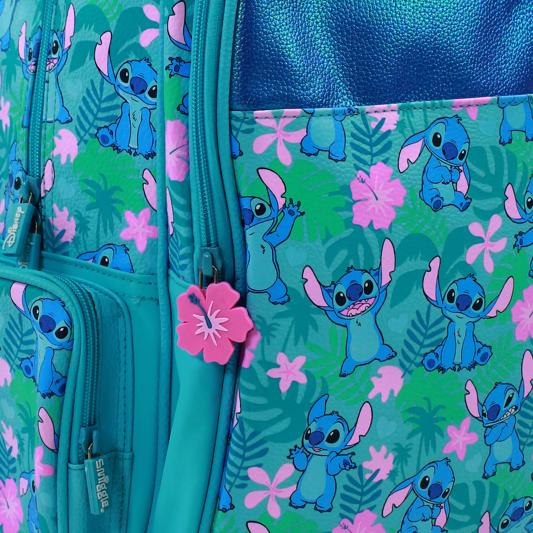 Smiggle Disney Stitch Trolley Backpack – Aqua