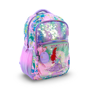 Smiggle Disney The Little Mermaid Backpack 17 Inches – Purple & Pink